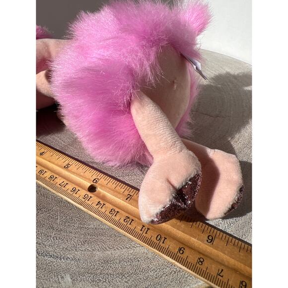 Camilla Ty Beanie Boos Pink Poodle Dog Stuffed Animal Plush Toy - Picture 7 of 8